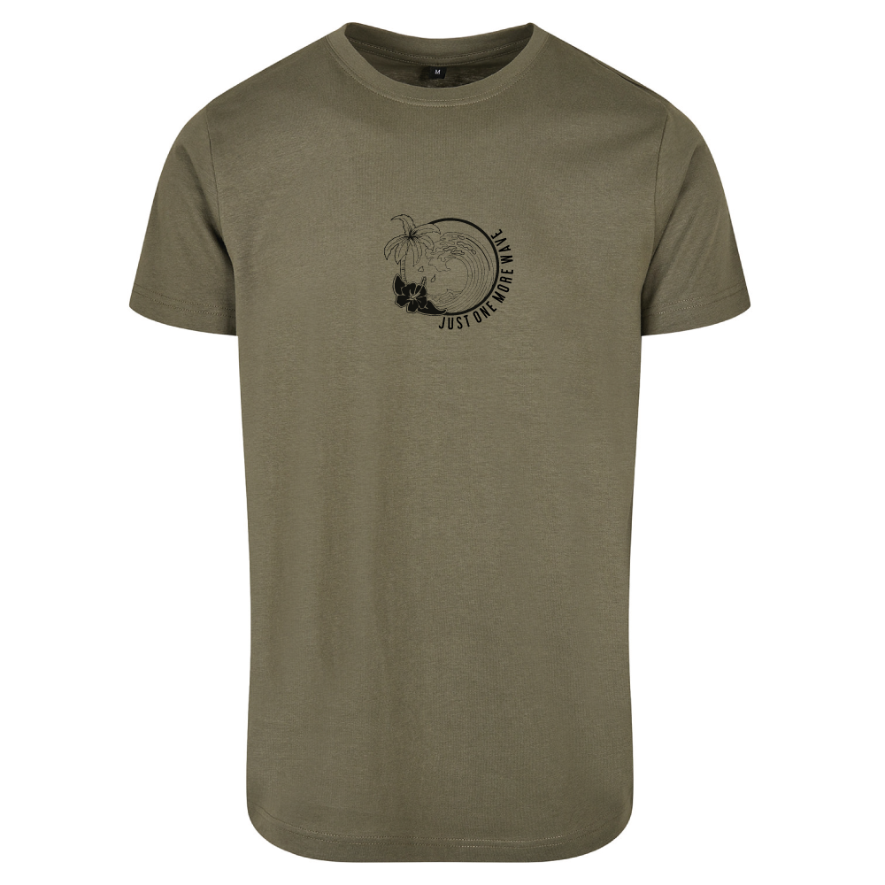 Just One More Wave Adventure Tee | Surf Unisex T-Shirt UK | Coastal Lifestyle Clothing