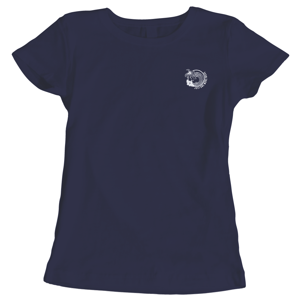 Just One More Wave Surfing-Themed Ladies Adventure T-Shirt