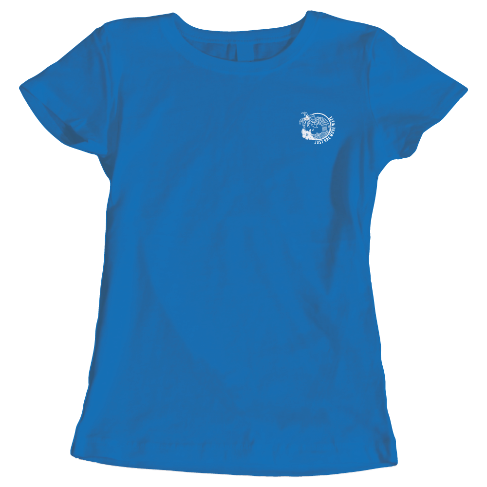 Just One More Wave Surfing-Themed Ladies Adventure T-Shirt