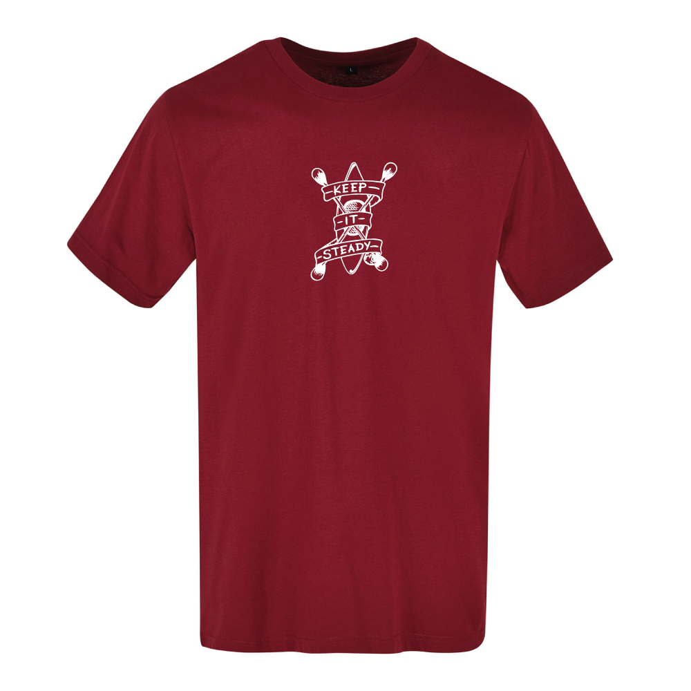 Keep It Steady Kayaking Themed Unisex T-Shirt