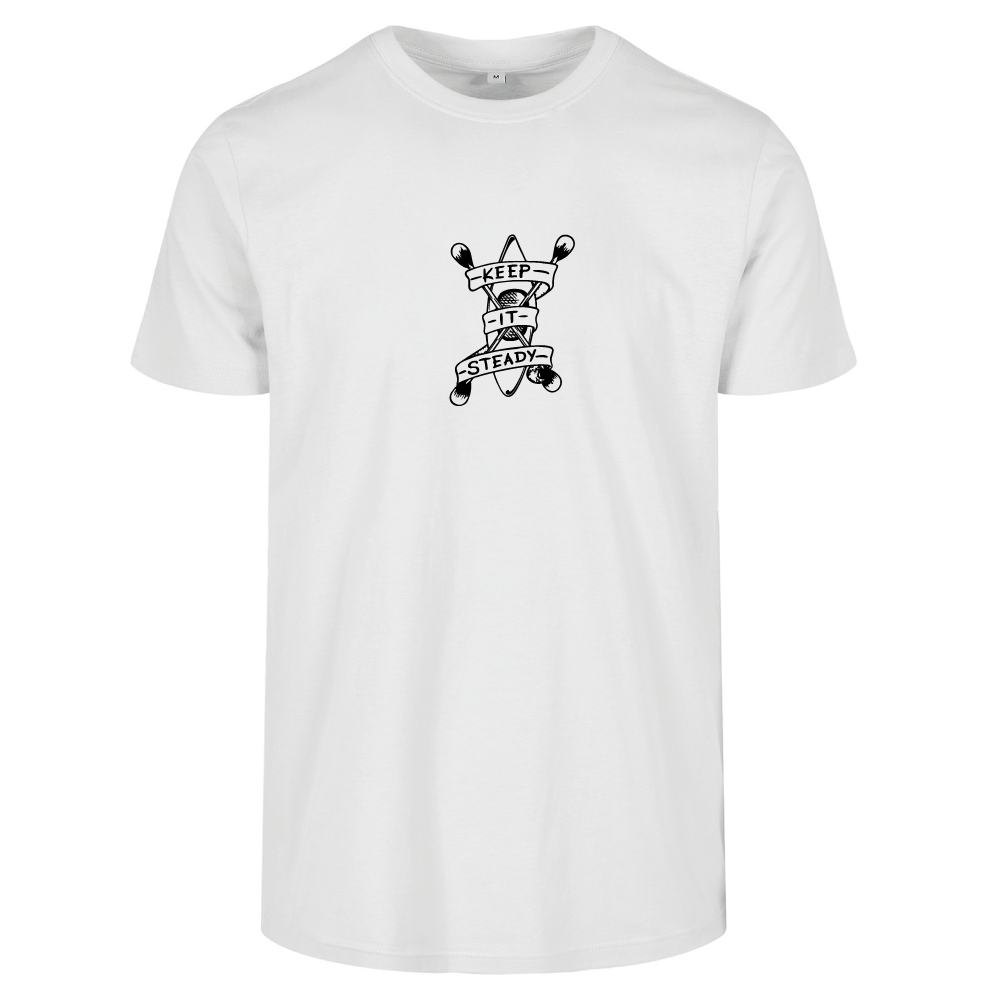 Keep It Steady Kayaking Themed Unisex T-Shirt