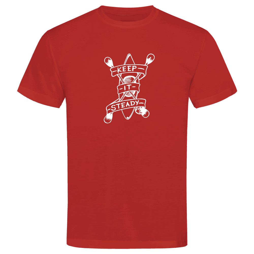 Keep It Steady Kayaking-Themed T-Shirt