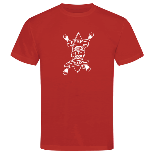 Keep It Steady Kayaking-Themed T-Shirt