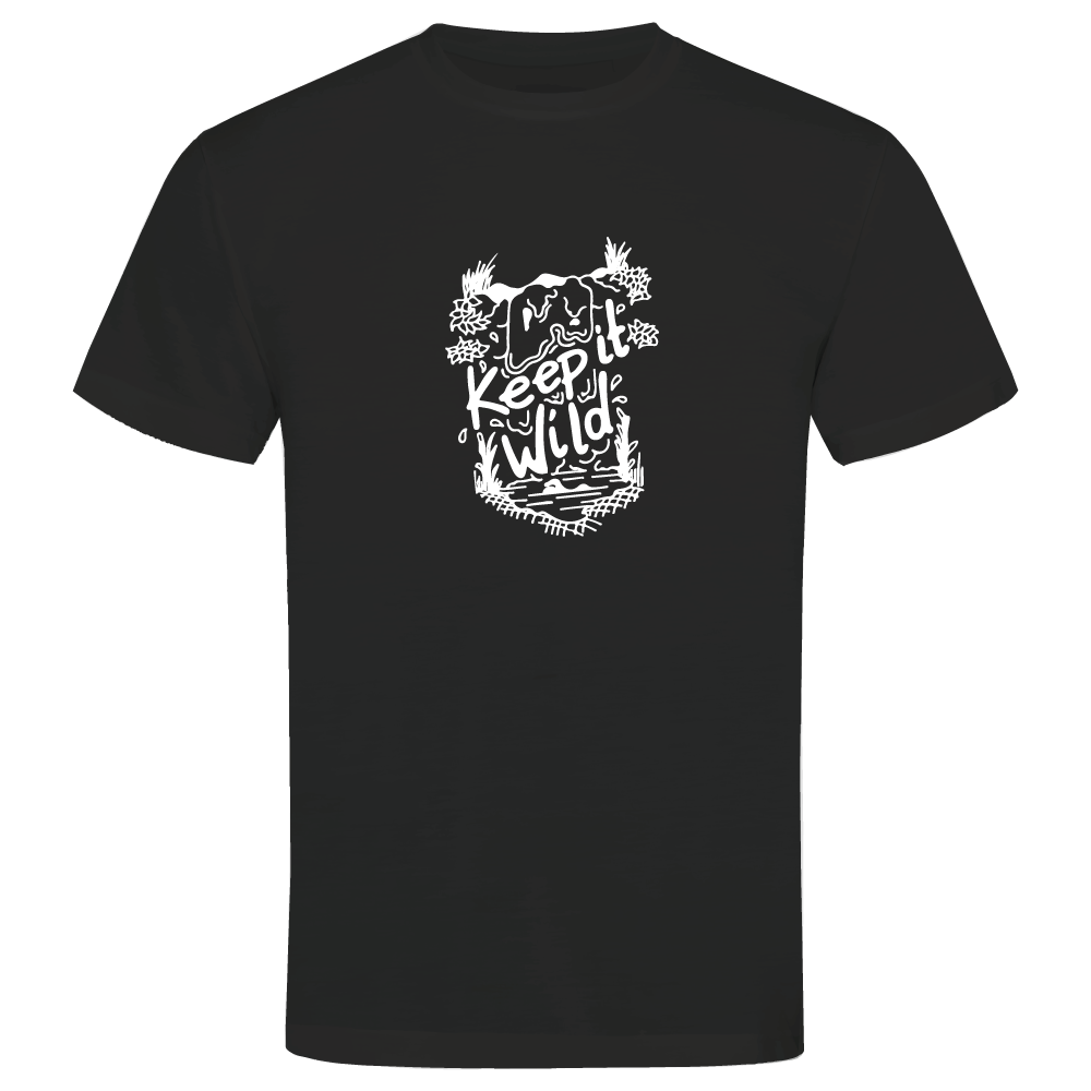 Keep It Wild Swimming-Themed T-Shirt