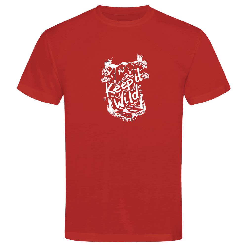 Keep It Wild Swimming-Themed T-Shirt