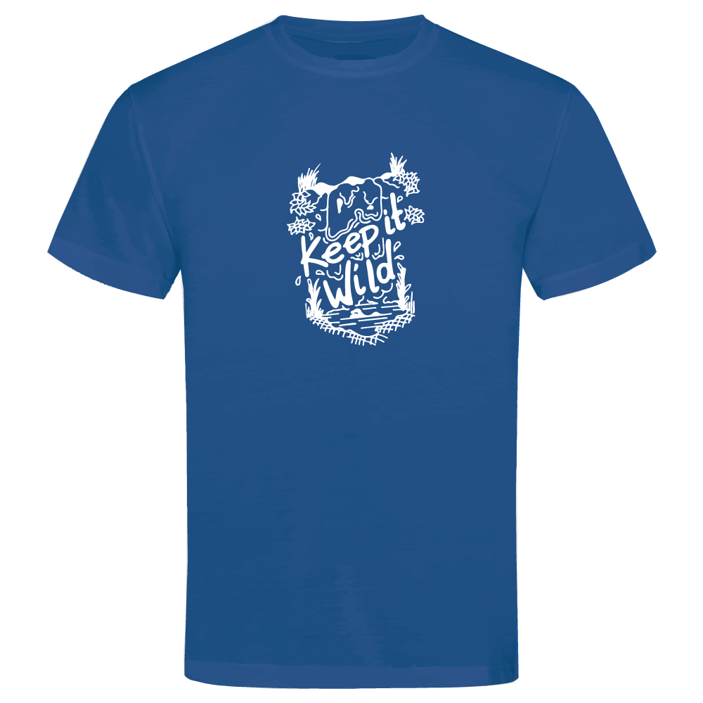 Keep It Wild Swimming-Themed T-Shirt