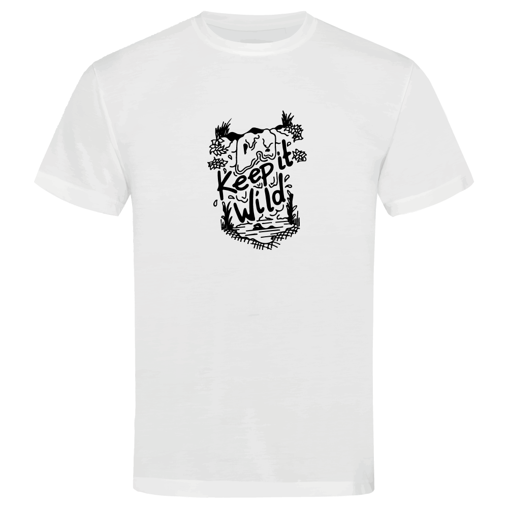 Keep It Wild Swimming-Themed T-Shirt