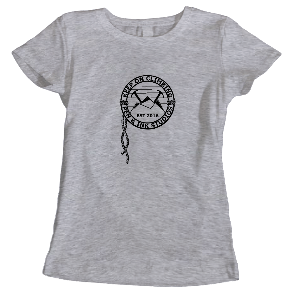 Keep on Climbing - Adventure-Inspired Mountaineering T-shirt