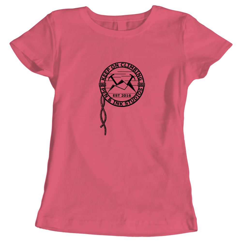 Keep on Climbing - Adventure-Inspired Mountaineering T-shirt