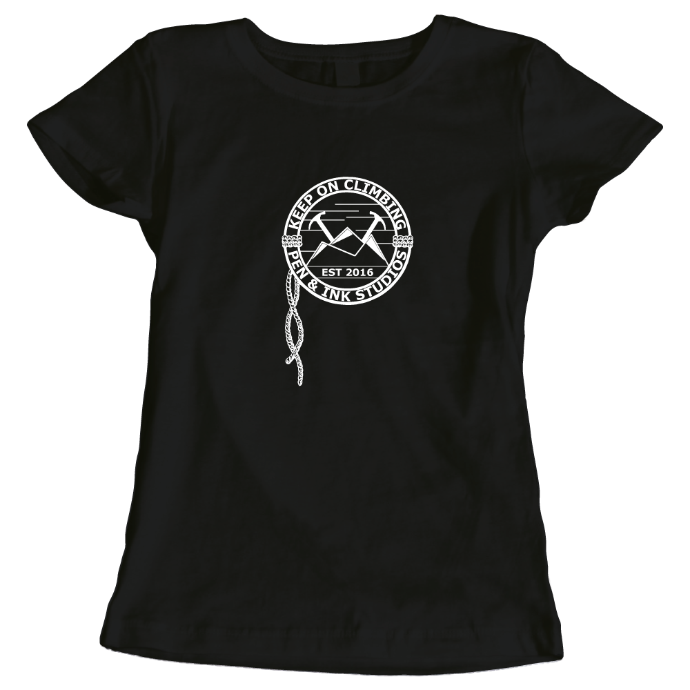 Keep on Climbing - Adventure-Inspired Mountaineering T-shirt
