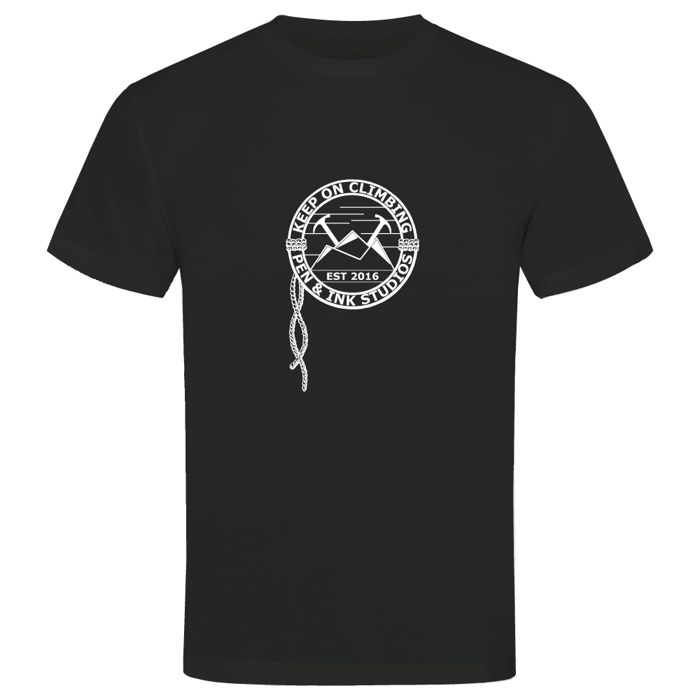 Keep on Climbing - Adventure-Inspired Mountaineering T-Shirt