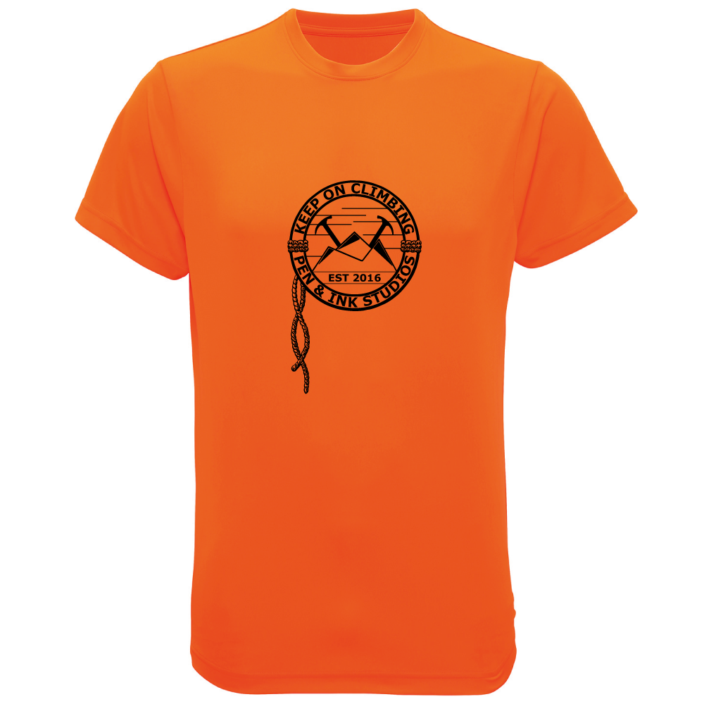 Keep on Climbing - Adventure-Inspired Mountaineering T-Shirt