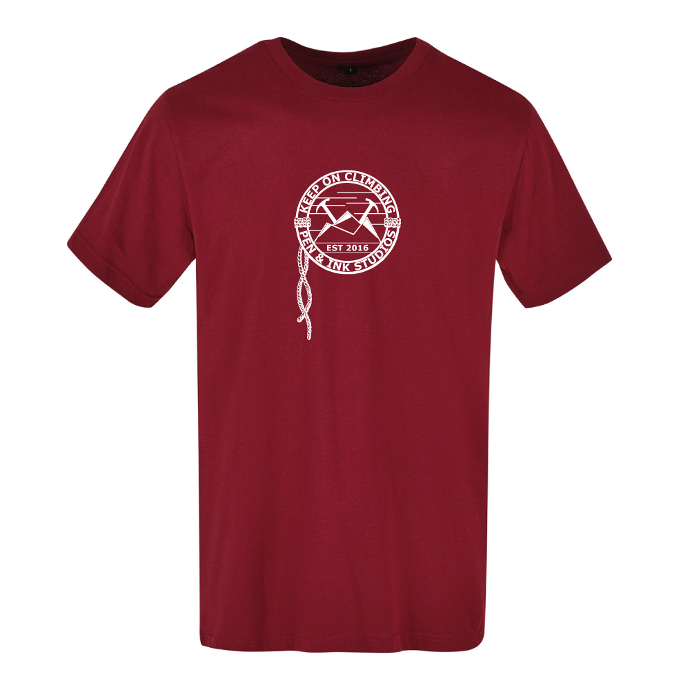 Keep on Climbing - Adventure-Inspired Mountaineering Unisex T-shirt
