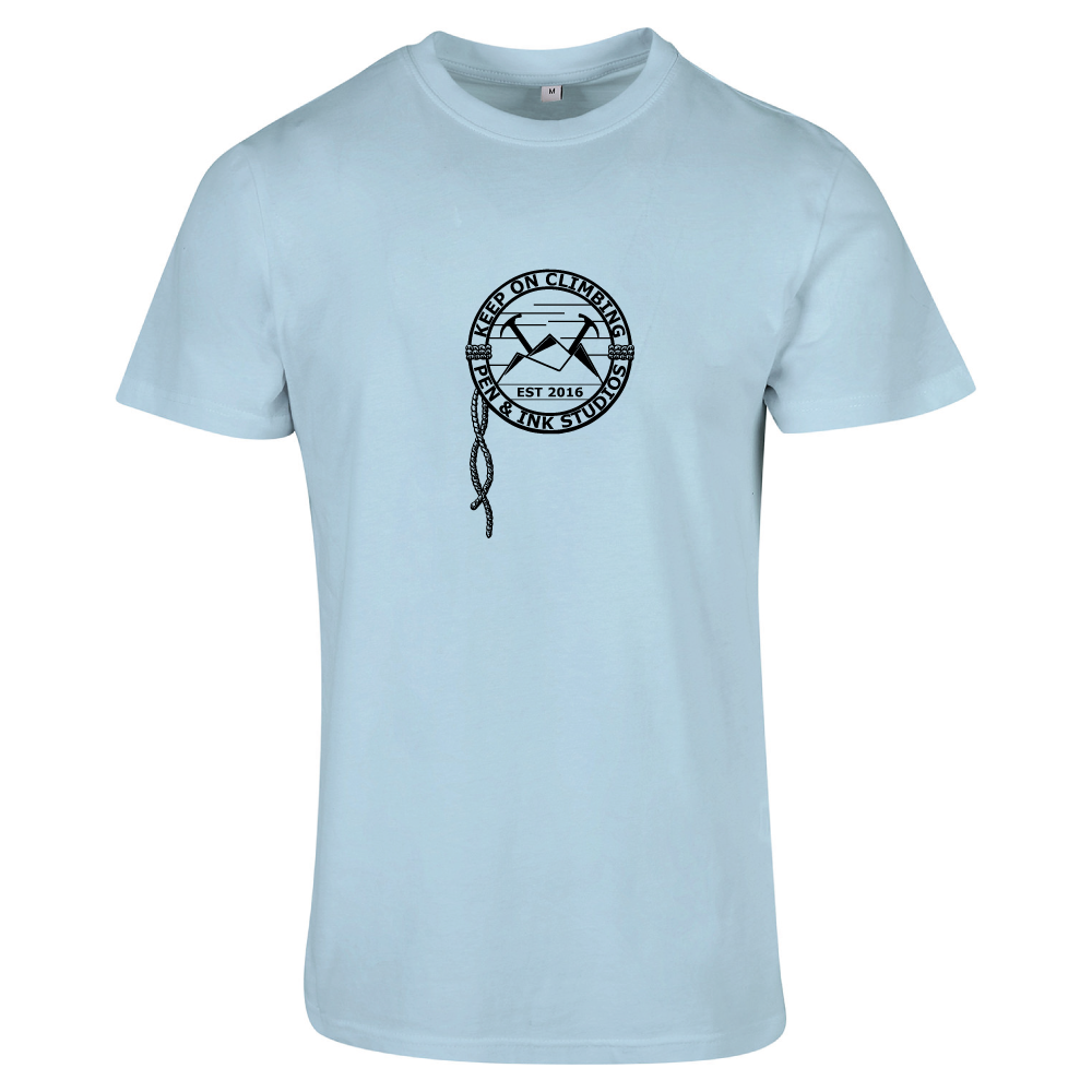 Keep on Climbing - Adventure-Inspired Mountaineering Unisex T-shirt