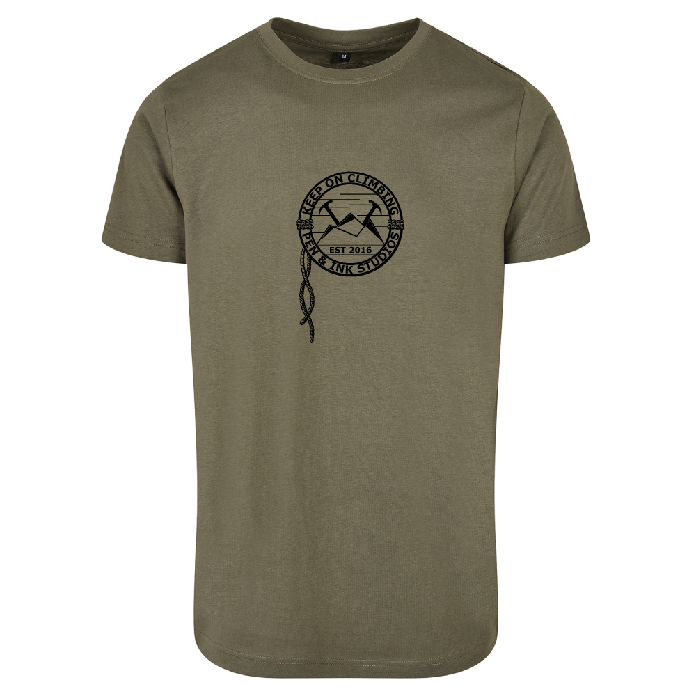 Keep on Climbing - Adventure-Inspired Mountaineering Unisex T-shirt