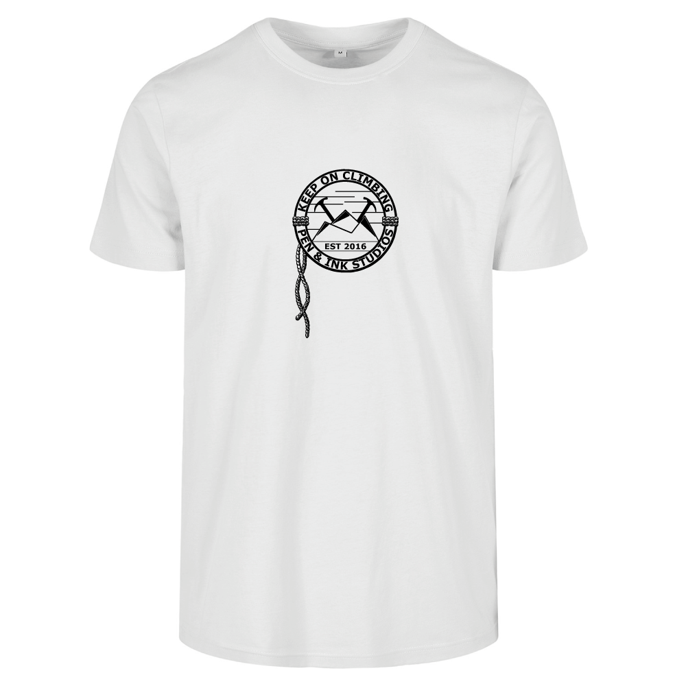 Keep on Climbing - Adventure-Inspired Mountaineering Unisex T-shirt
