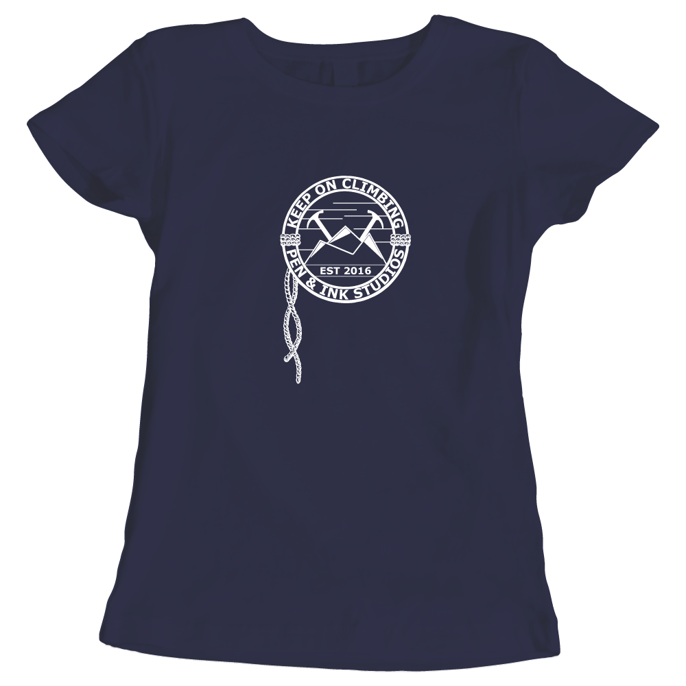 Keep on Climbing - Adventure-Inspired Mountaineering T-shirt