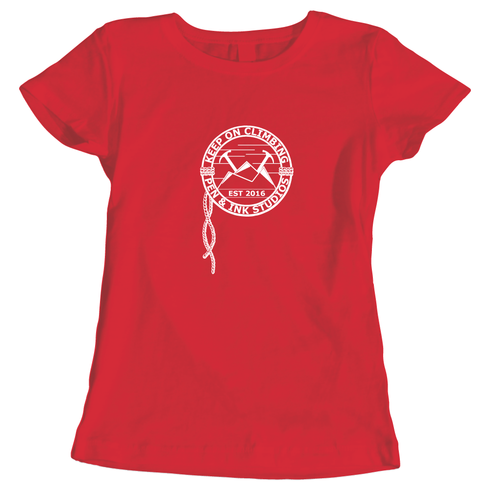 Keep on Climbing - Adventure-Inspired Mountaineering T-shirt