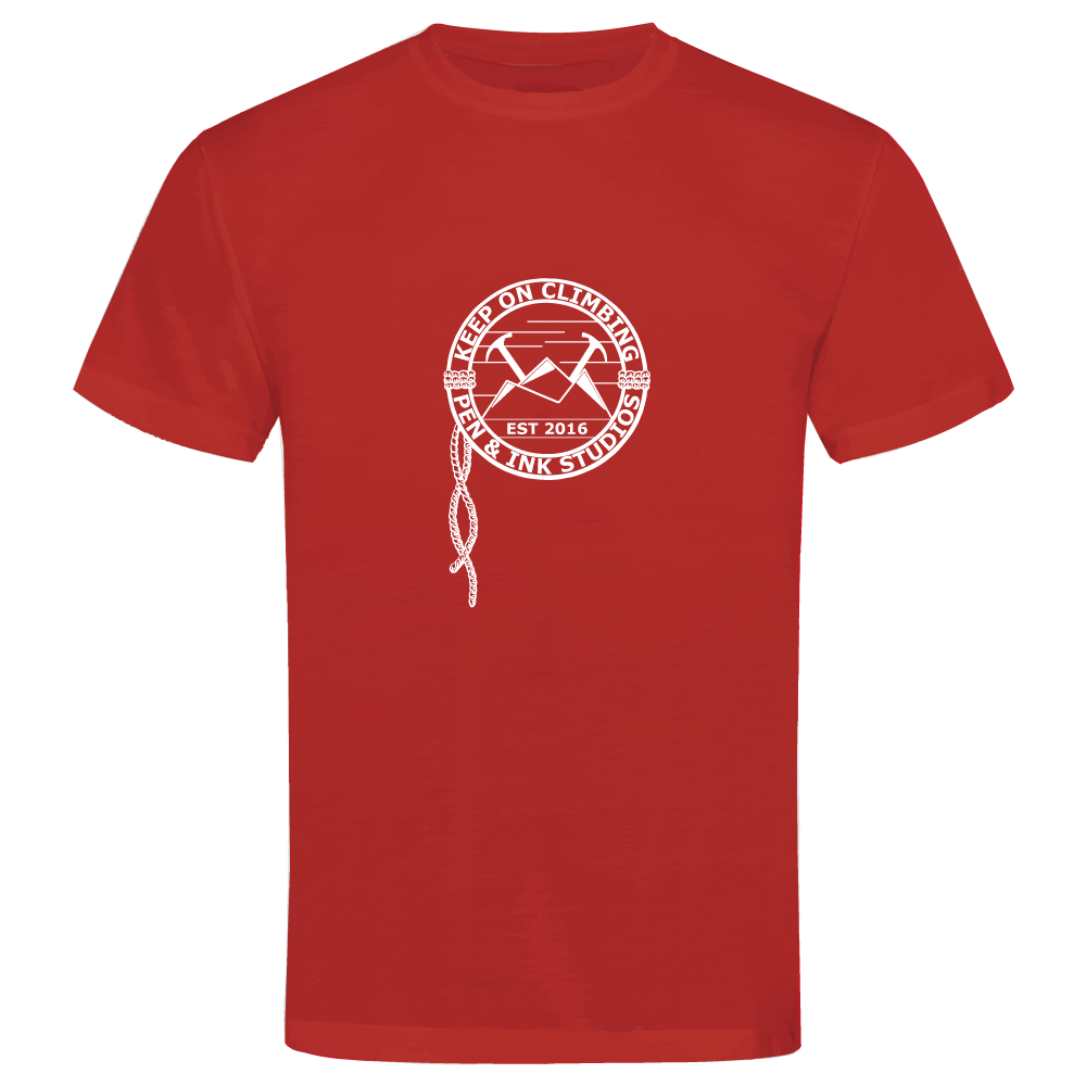 Keep on Climbing - Adventure-Inspired Mountaineering T-Shirt