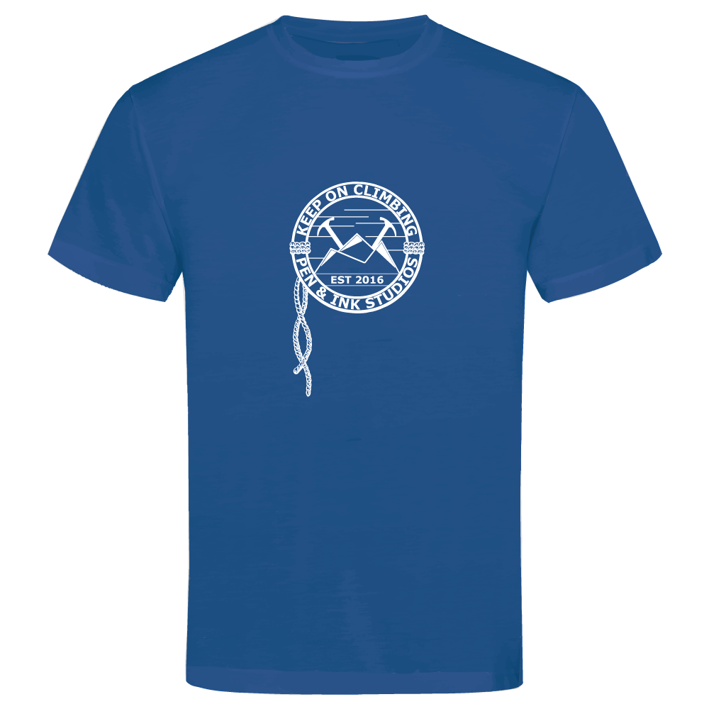 Keep on Climbing - Adventure-Inspired Mountaineering T-Shirt