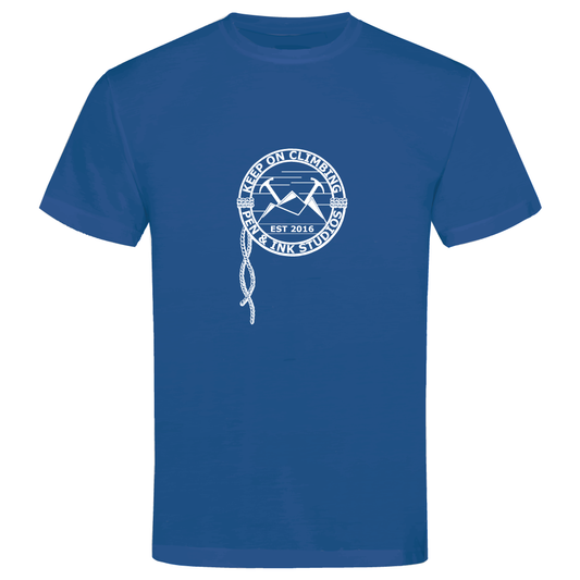 Keep on Climbing - Adventure-Inspired Mountaineering T-Shirt