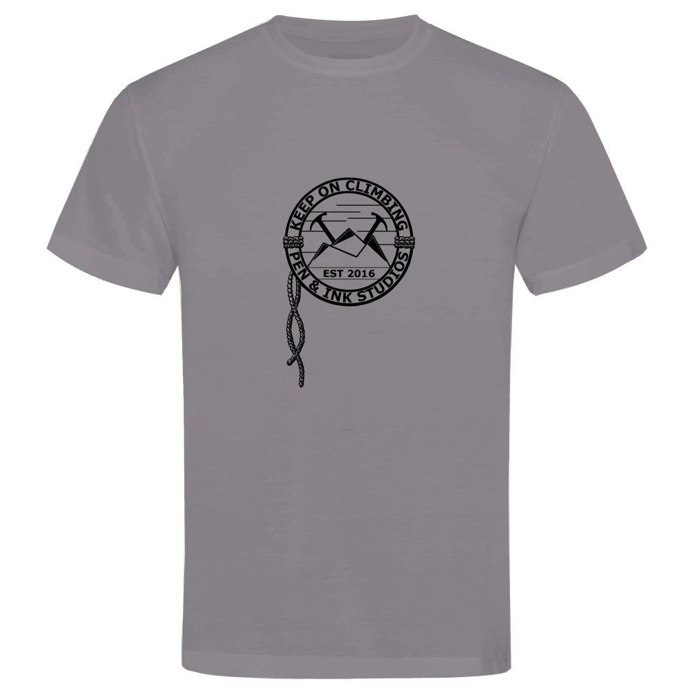 Keep on Climbing - Adventure-Inspired Mountaineering T-Shirt