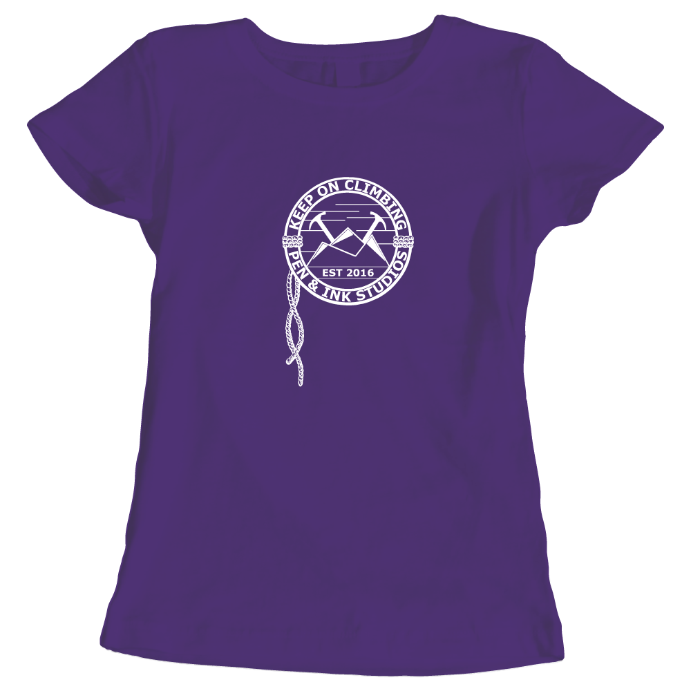 Keep on Climbing - Adventure-Inspired Mountaineering T-shirt