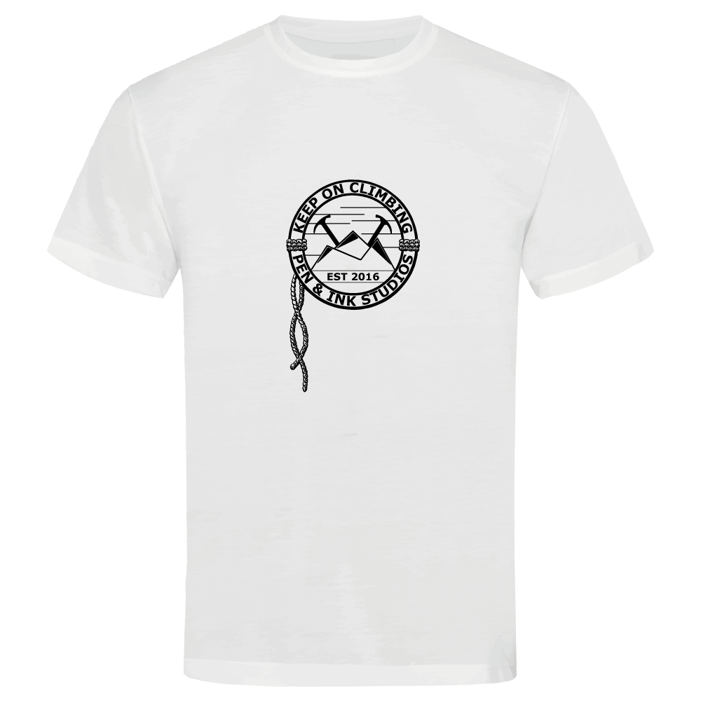 Keep on Climbing - Adventure-Inspired Mountaineering T-Shirt