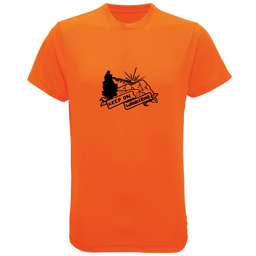 Keep on Wandering - Hiking-Themed Adventure T-shirt