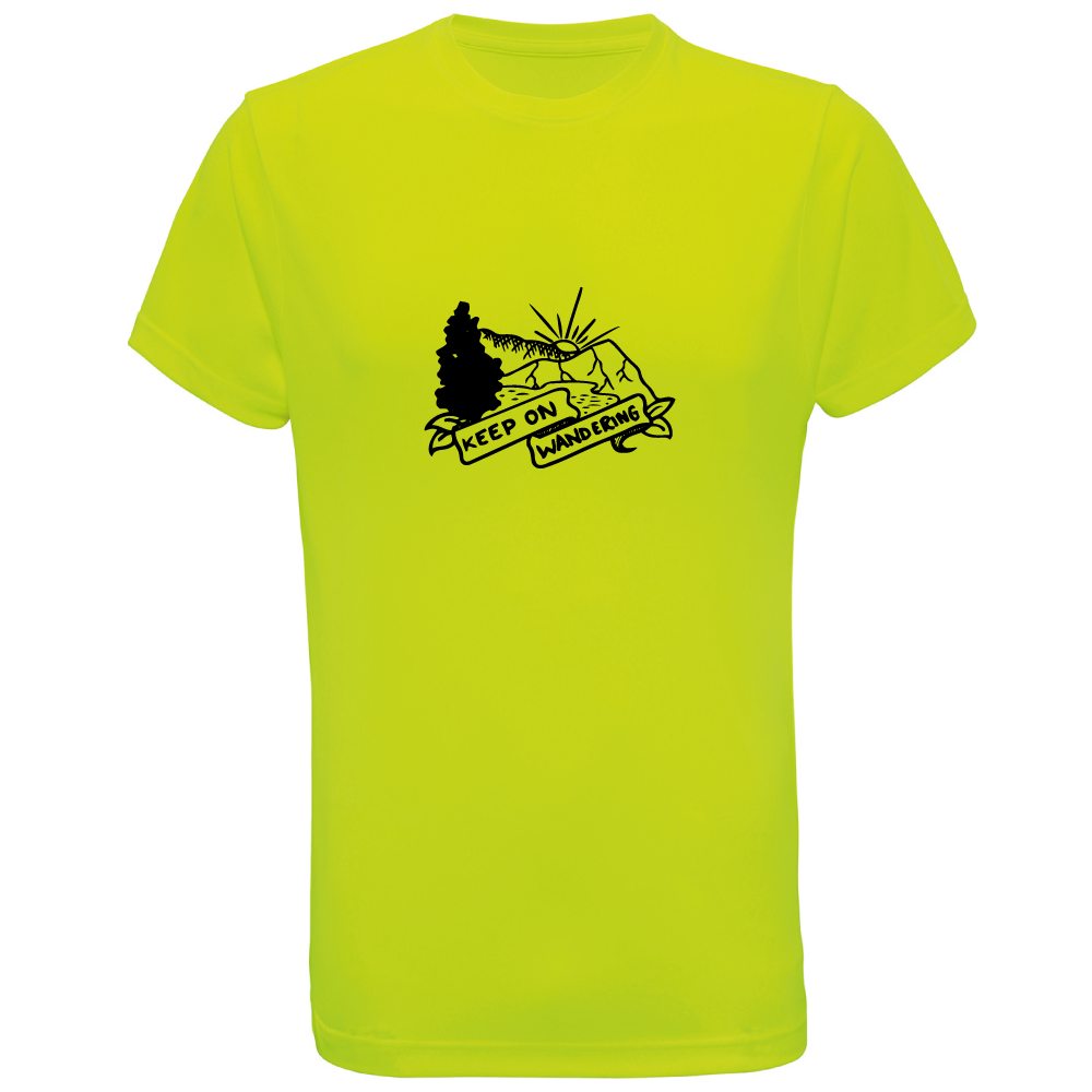 Keep on Wandering - Hiking-Themed Adventure T-shirt