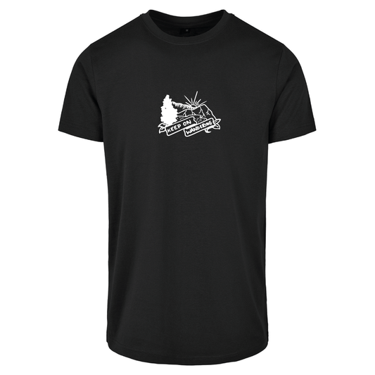 Keep on Wandering Hiking Themed Unisex T-Shirt