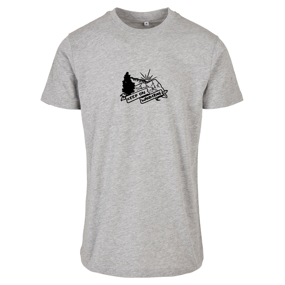 Keep on Wandering Hiking Themed Unisex T-Shirt