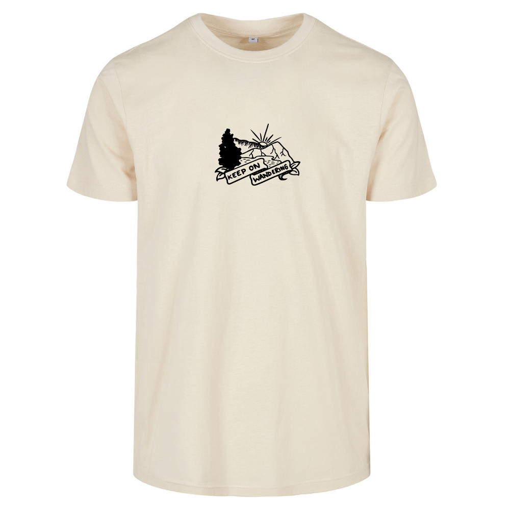 Keep on Wandering Hiking Themed Unisex T-Shirt