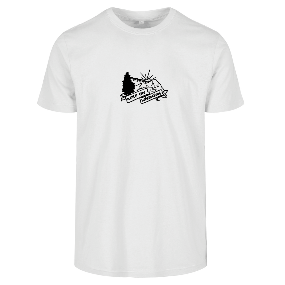 Keep on Wandering Hiking Themed Unisex T-Shirt