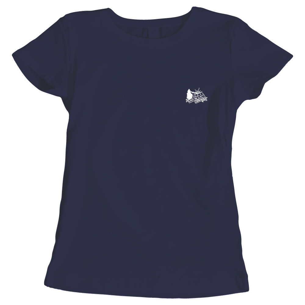 Keep on Wandering - Hiking-Themed Ladies T-Shirt