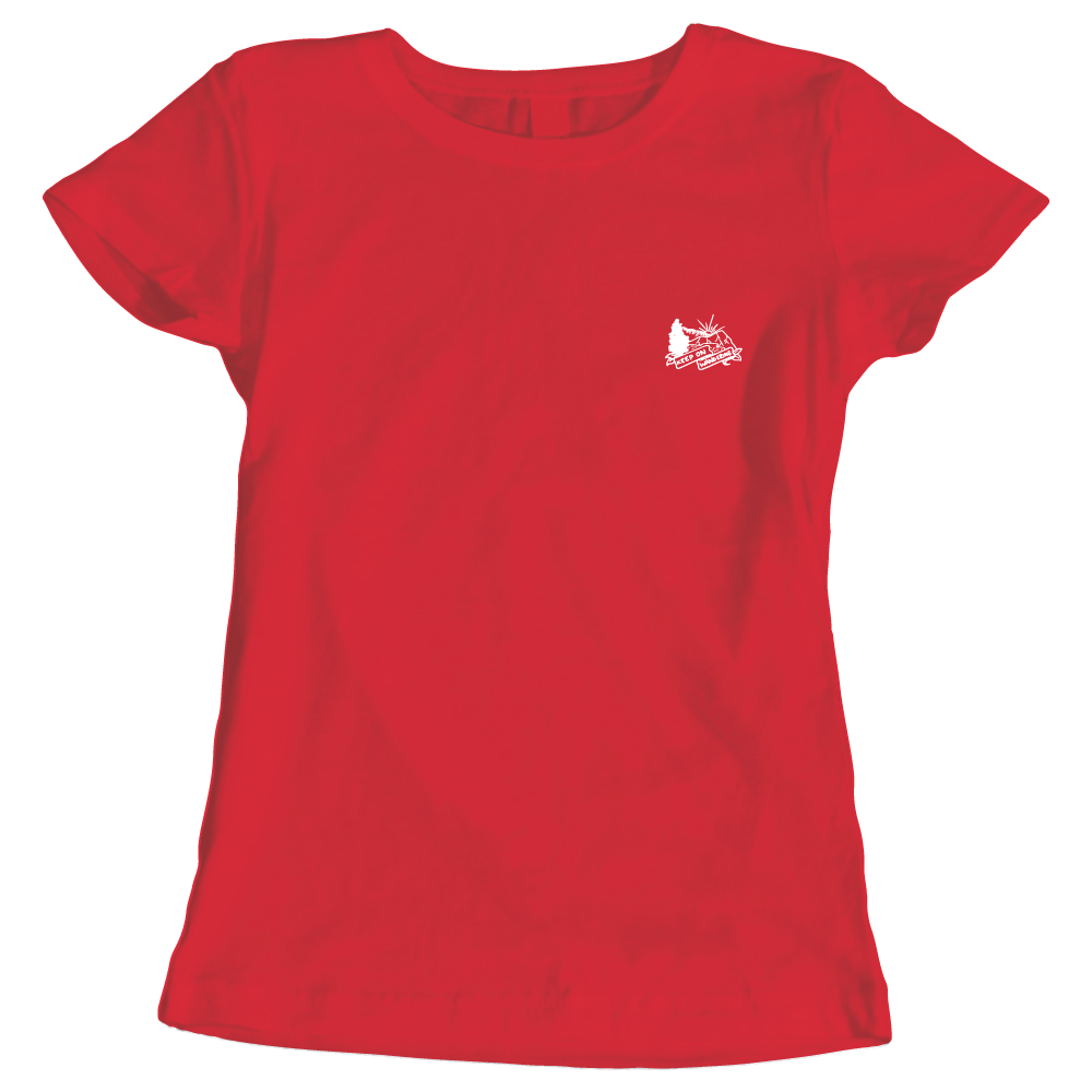 Keep on Wandering - Hiking-Themed Ladies T-Shirt