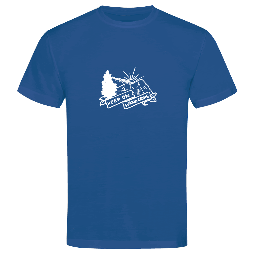 Keep on Wandering - Hiking-Themed Adventure T-shirt
