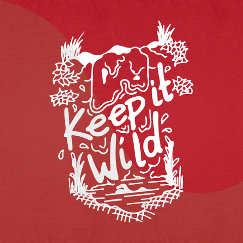 Keep It Wild – Wild Swimming-Themed Hoody