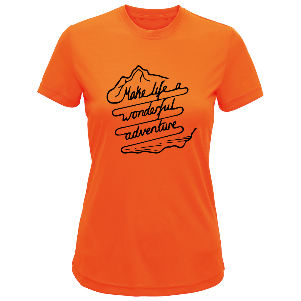 Make Life a Wonderful Adventure - Ladies' Adventure T-Shirt
