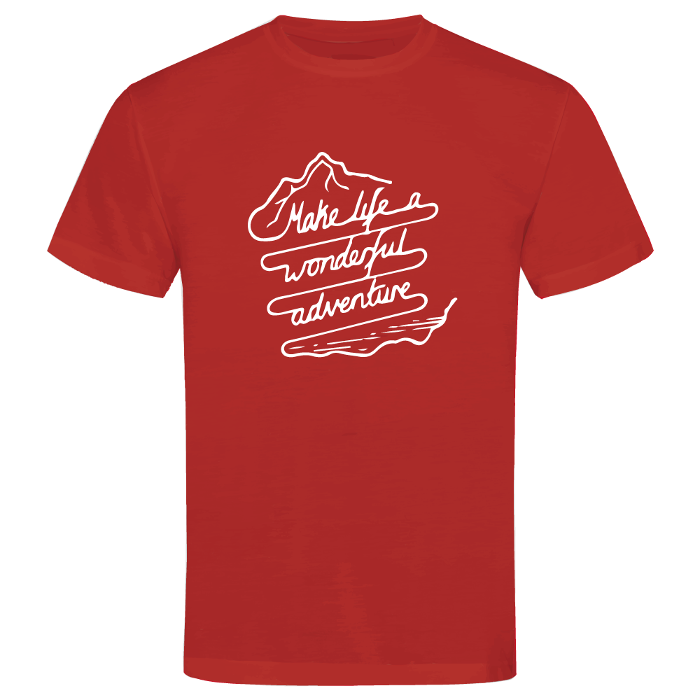 Make Life a Wonderful Adventure - Adventure T-Shirt