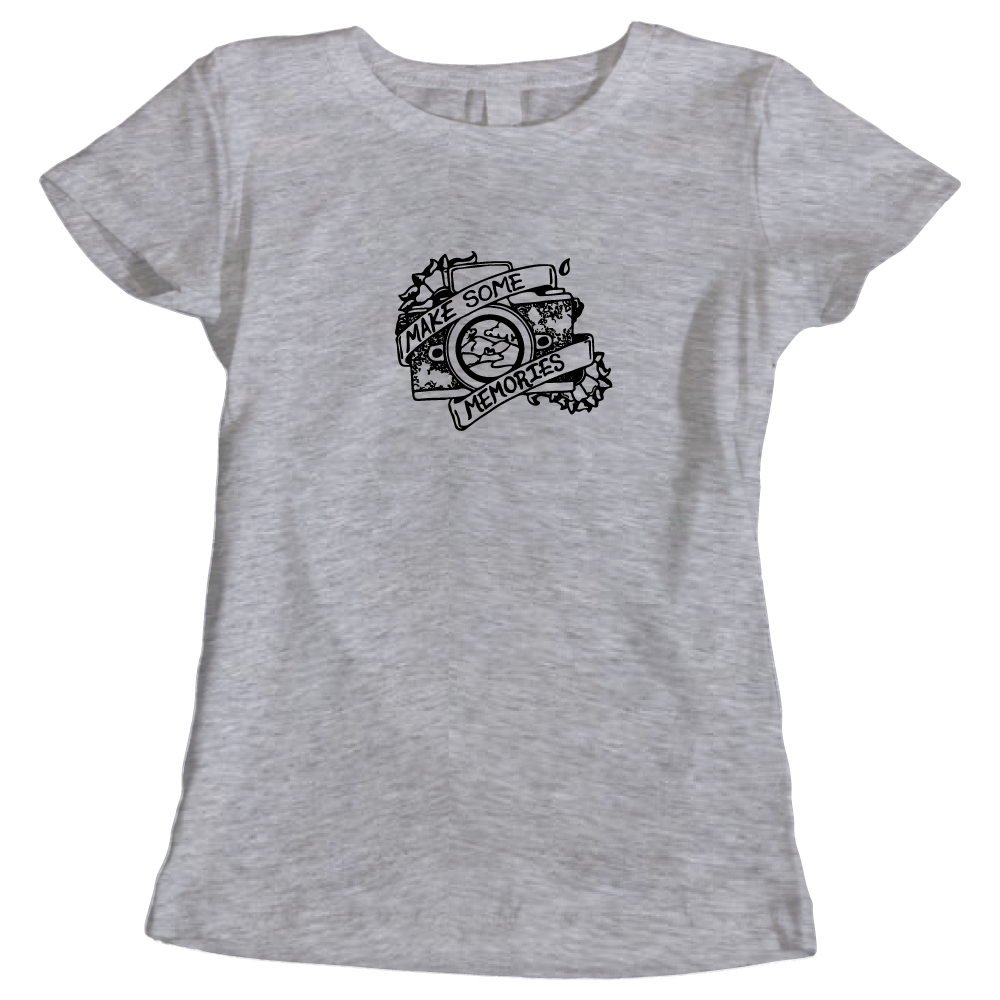 Make some memories ladies t-shirt