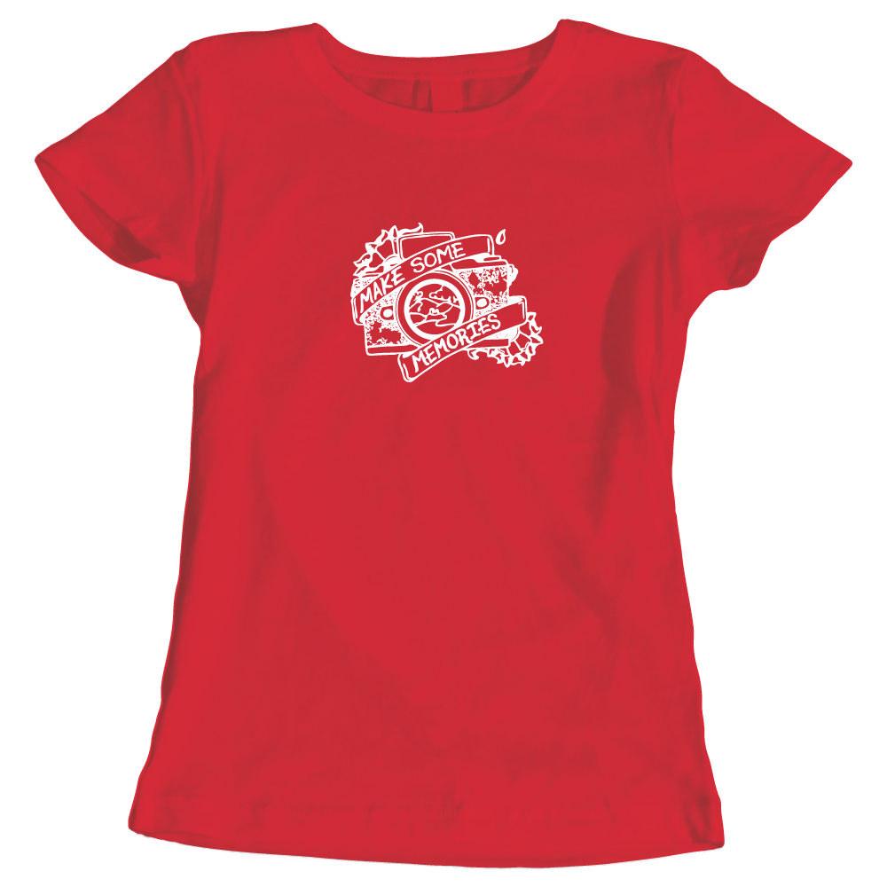 Make some memories ladies t-shirt
