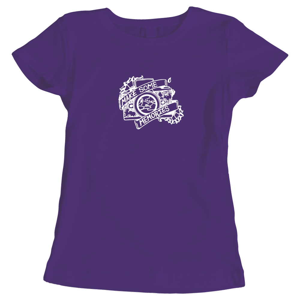 Make some memories ladies t-shirt