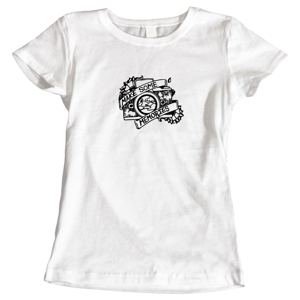 Make some memories ladies t-shirt
