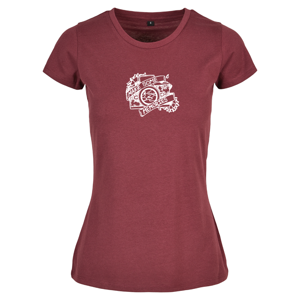 Make some memories travel adventure photography ladies t-shirt