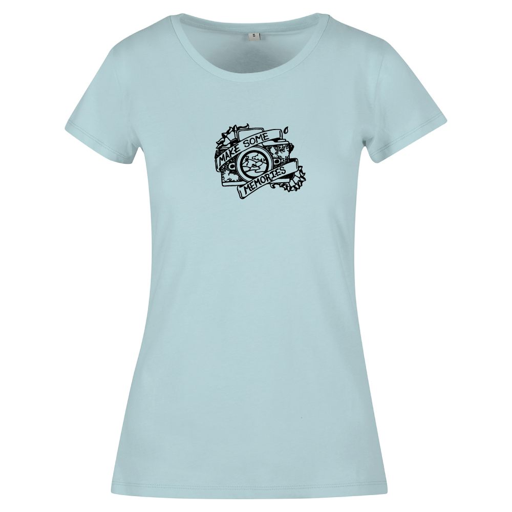 Make some memories travel adventure photography ladies t-shirt