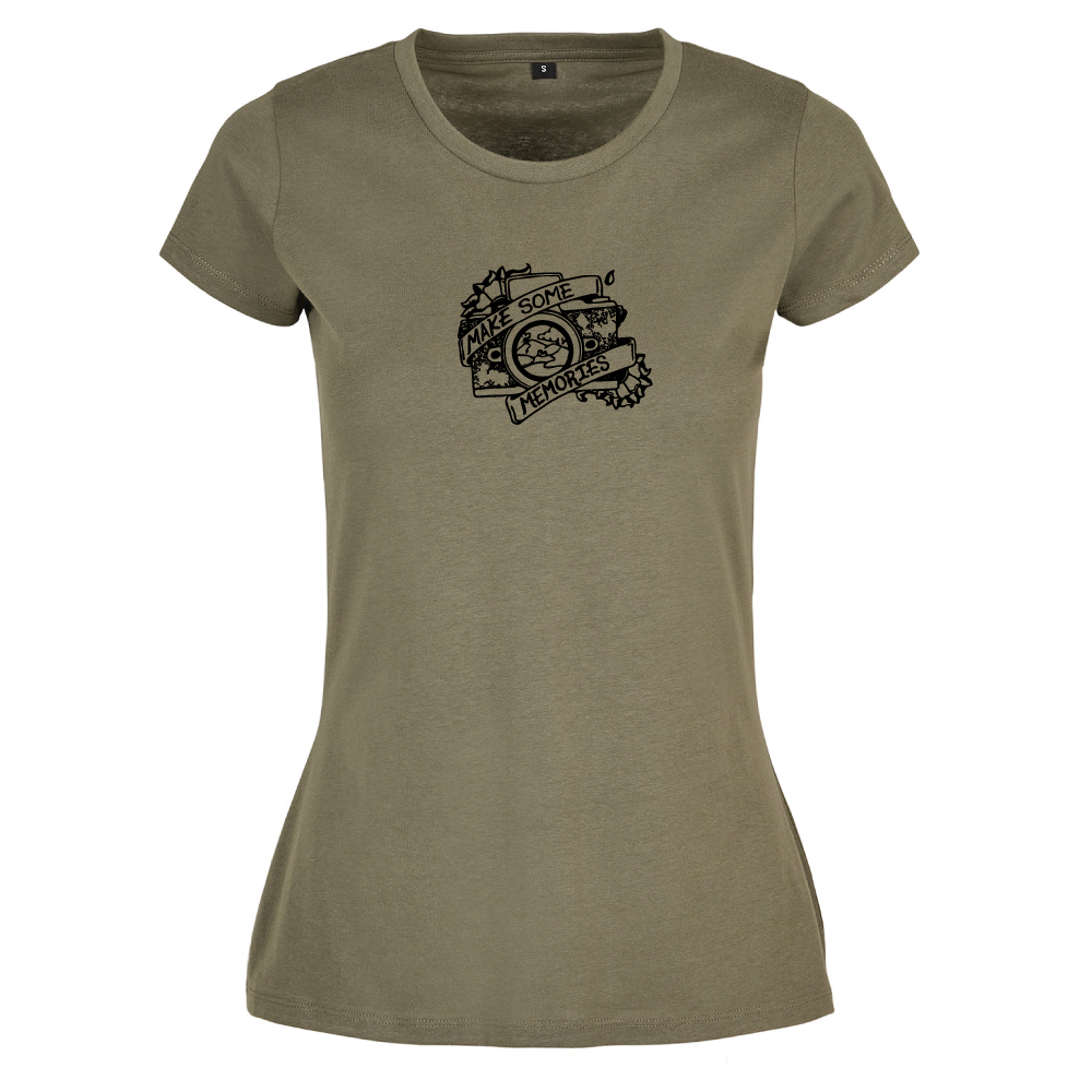 Make some memories travel adventure photography ladies t-shirt