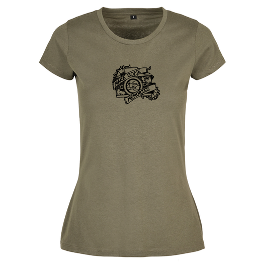 Make some memories travel adventure photography ladies t-shirt