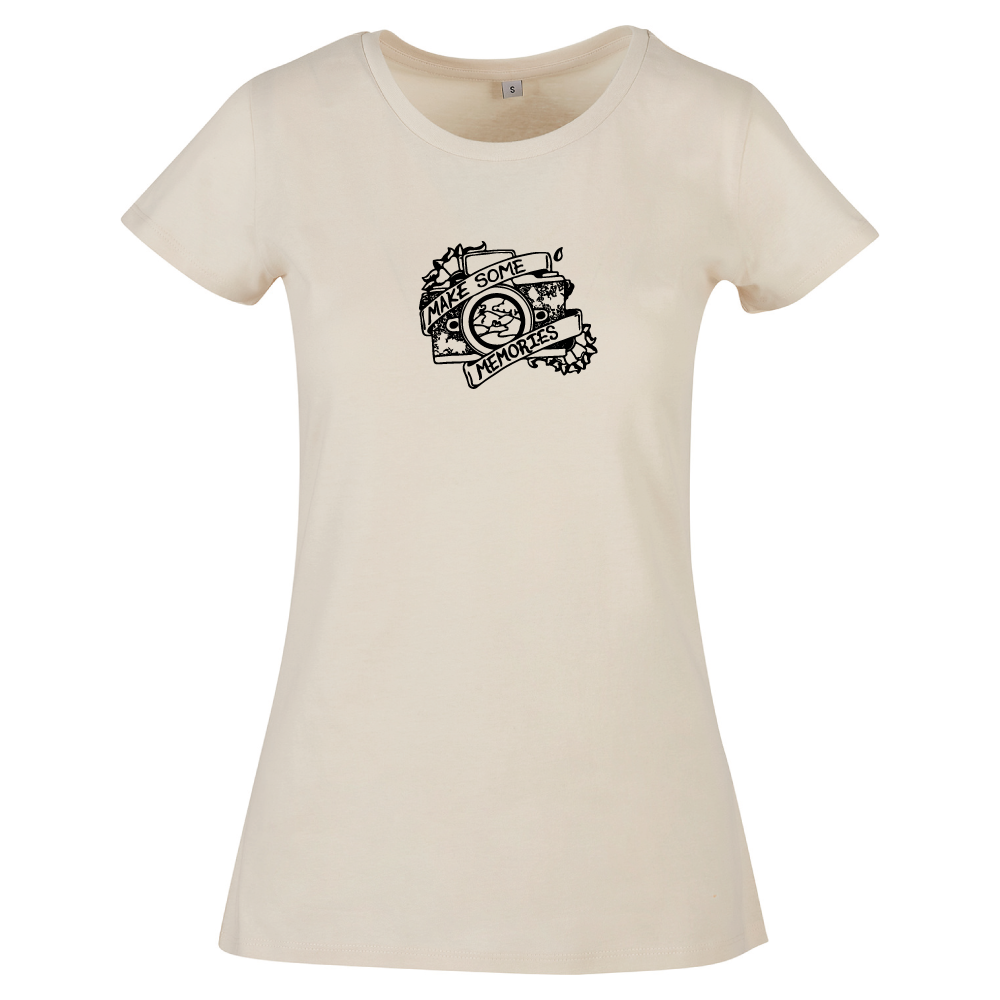 Make some memories travel adventure photography ladies t-shirt
