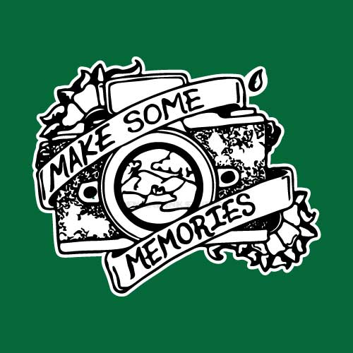 Make Some Memories Sticker | Camera Themed Sticker
